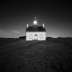 Nuit sur le phare de Kerdonis