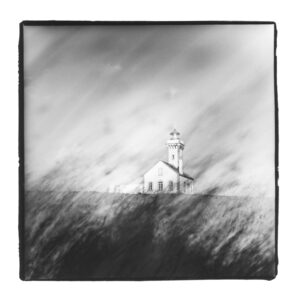 Le phare des Poulains, étude 2